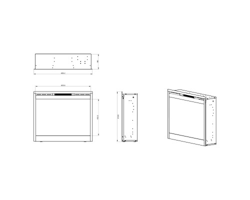 Електрокамін з обігрівом Dimplex Symphony 26 Slim (DF2624L-INT)