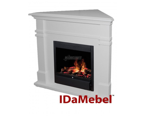Камінокомплект IDaMebel Florida White angle Dimplex Albany Камінокомплект IDaMebel Florida White angle Dimplex Albany