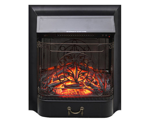 Електрокамін із обігрівом Royal Flame Majestic FX M Black зі звуком