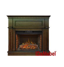 Каминокомплект IDaMebel Sorrento ольха Goodfire 26