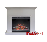 Камінокомплект IDaMebel Montreal DF2624L-INT Білий