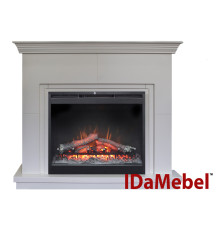 Каминокомплект IDaMebel Montreal DF2624L-INT Белый