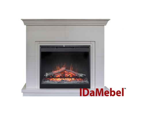 Каминокомплект IDaMebel Montreal DF2624L-INT Белый Каминокомплект IDaMebel Montreal DF2624L-INT Белый