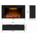 Электрокамин с обогревом Royal Goodfire 33W LED со звуком