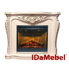 Каминокомплект IDaMebel Dallas White Symphony DF2608