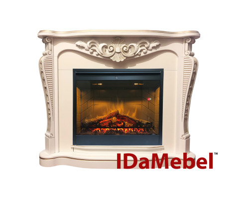 Каминокомплект IDaMebel Dallas White Symphony DF2608