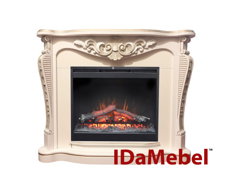 Каминокомплект IDaMebel Dallas White Symphony DF2624
