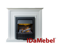 Каминокомплект IDaMebel Adele Белый Danville Black