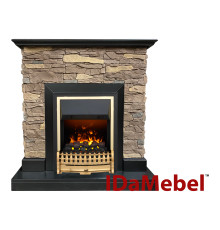 Каминокомплект IDaMebel Gemma Brown Atherton