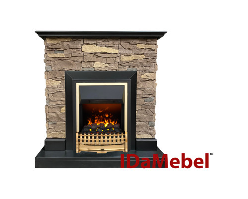 Каминокомплект IDaMebel Gemma Brown Atherton