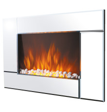 Электрокамин с обогревом Electrolux EFP/W-2000S Зеркальный (НС-1094761) со звуком