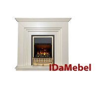 Камінокомплект IDaMebel Gloria Білий Atherton