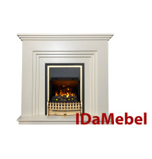 Каминокомплект IDaMebel Gloria Белый Atherton