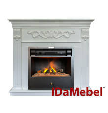 Каминокомплект IDaMebel Marseille Белый Ясень Etna SF05