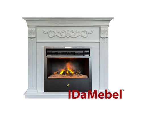 Каминокомплект IDaMebel Marseille Белый Ясень Etna SF05