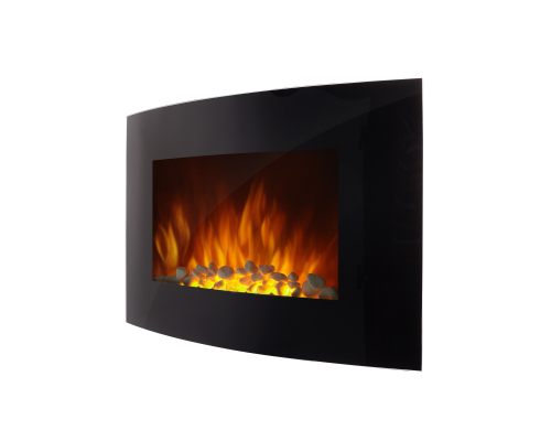 Электрокамин с обогревом Electrolux EFP/W-1200URLS Black