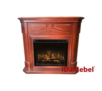 Камінокомплект IDaMebel Chicago XHD28 коричнево-червоний