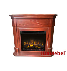 Каминокомплект IDaMebel Chicago XHD28 коричнево-красный