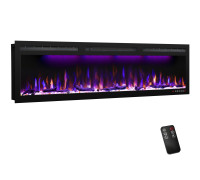 Электрокамин с обогревом Royal Flame Crystal 60 со звуком