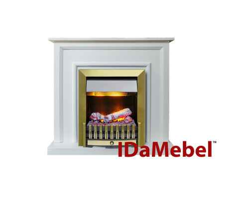 Каминокомплект IDaMebel Adele Белый Danville Brass Каминокомплект IDaMebel Adele Белый Danville Brass