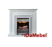 Камінокомплект IDaMebel Adele Білий Danville Chrome