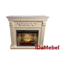 Каминокомплект IDaMebel Marseille Мрамор-Песок Revillusion RBF 30