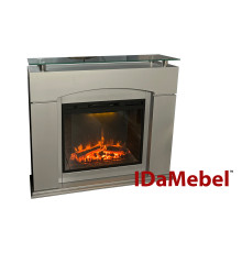 Каминокомплект IDaMebel Laguna серый Goodfire 28