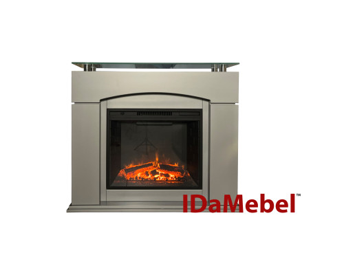 Каминокомплект IDaMebel Laguna серый Goodfire 28