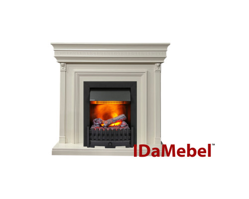 Каминокомплект IDaMebel Beethoven белый Danville Black