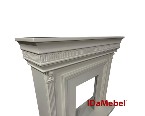 Каминокомплект IDaMebel Beethoven белый Danville Black