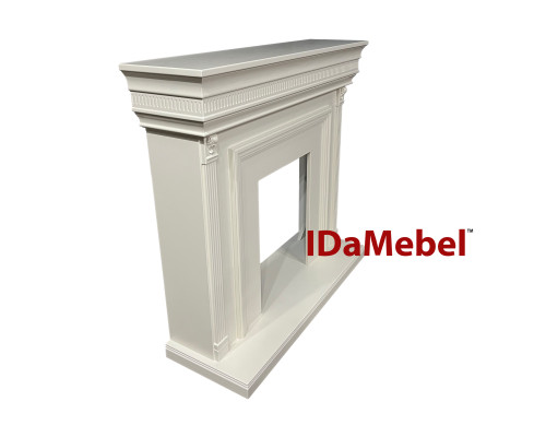 Каминокомплект IDaMebel Beethoven белый Danville Black