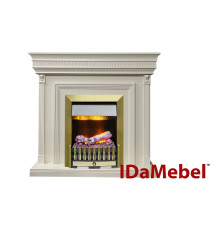 Каминокомплект IDaMebel Beethoven белый Danville Brass
