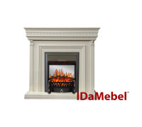 Камінокомплект IDaMebel Beethoven білий Fobos Black