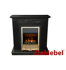 Каминокомплект IDaMebel Elaine темный шоколад Atherton