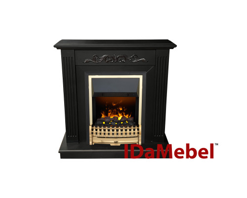 Каминокомплект IDaMebel Elaine темный шоколад Atherton