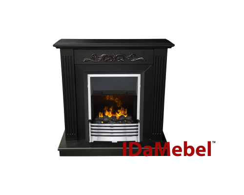 Каминокомплект IDaMebel Elaine темный шоколад Flagstaff