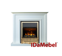 Камінокомплект IDaMebel Adele Білий Atherton