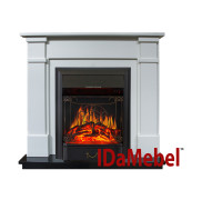 Камінокомплект IDaMebel Julia Білий Majestic Black