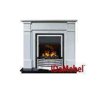 Камінокомплект IDaMebel Julia Білий Flagstaff