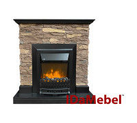 Каминокомплект IDaMebel Gemma Brown EFP/P-1020