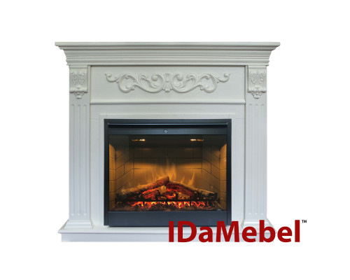 Каминокомплект IDaMebel Marseille Белый DF2608