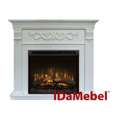 Каминокомплект IDaMebel Marseille Белый XHD28