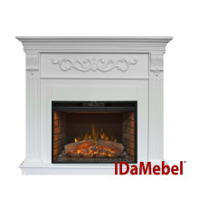 Каминокомплект IDaMebel Marseille Белый Goodfire 26