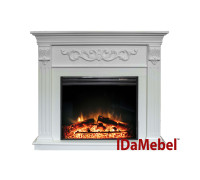 Каминокомплект IDaMebel Marseille Белый Jupiter