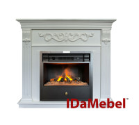 Каминокомплект IDaMebel Marseille Белый Etna SF05