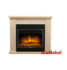 Каминокомплект IDaMebel Agata молочный дуб Electrolux 2520